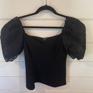 Kate C Small puffy sleeve top